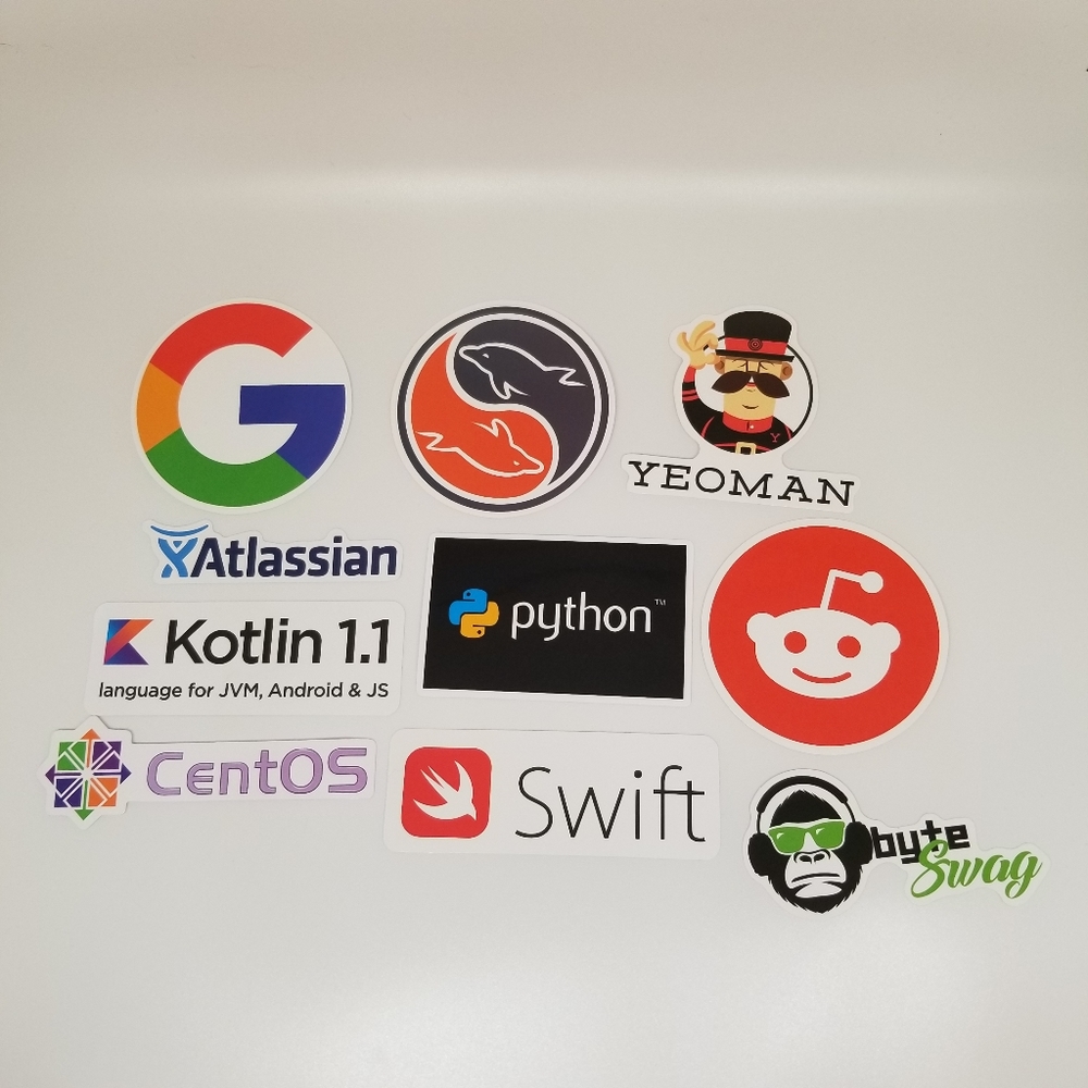 🔴10 VSCO waterproof vinyl stickers